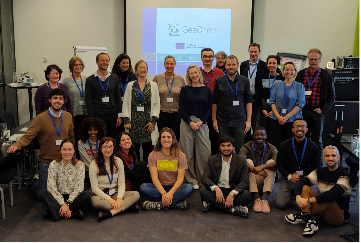Group picture of the SeaChem project research team